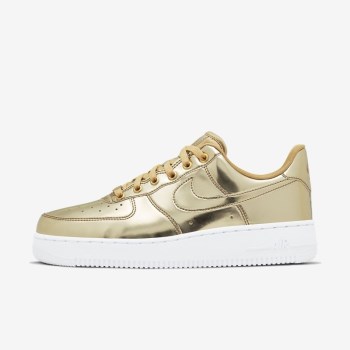 Nike Air Force 1 SP - Női Utcai Cipő - Metal Arany/Fehér/Arany